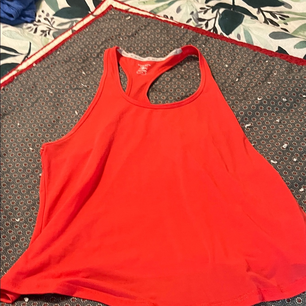 Athletic Works Bright Red Tank Top